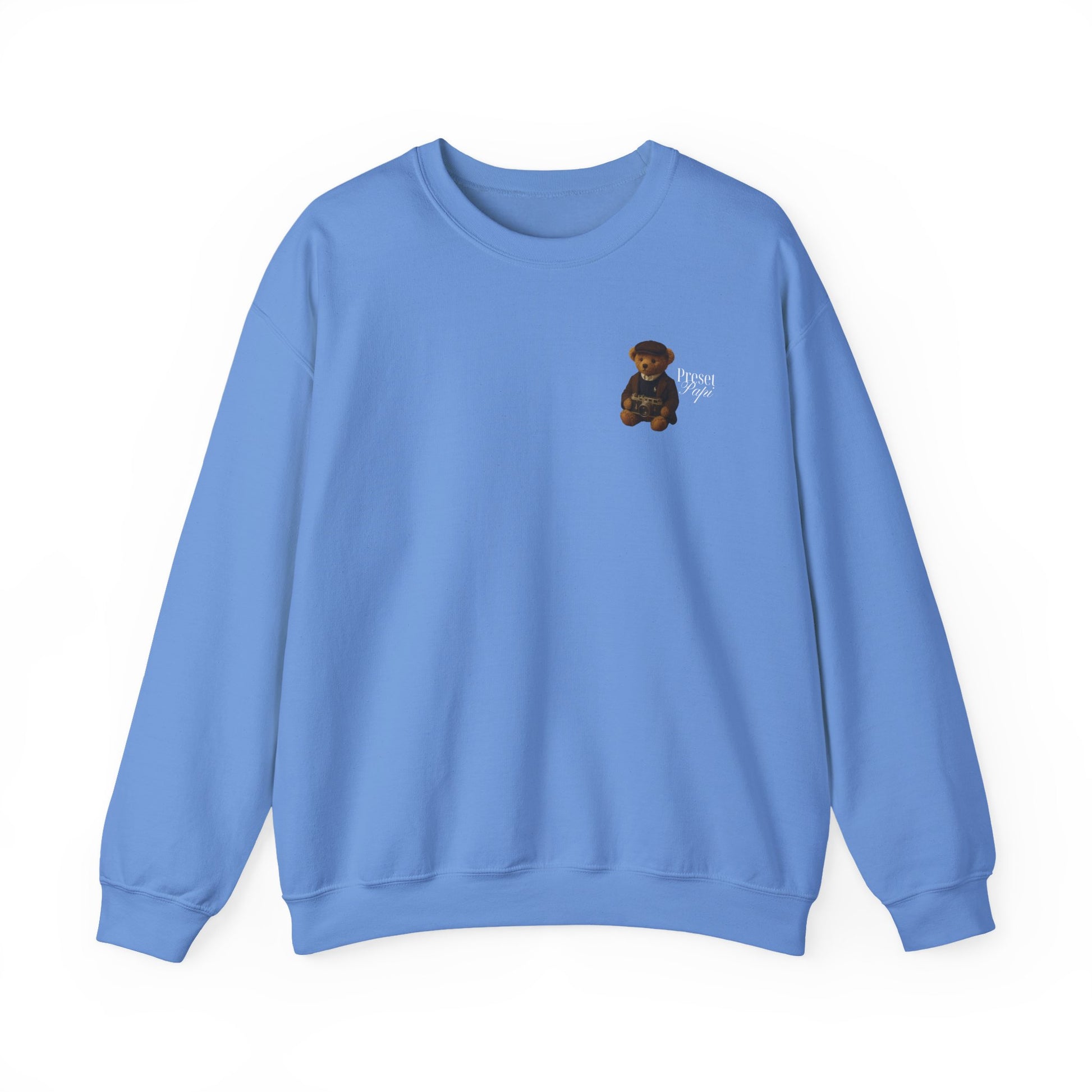 Preset Papi – Vintage Photographer Teddy Sweatshirt