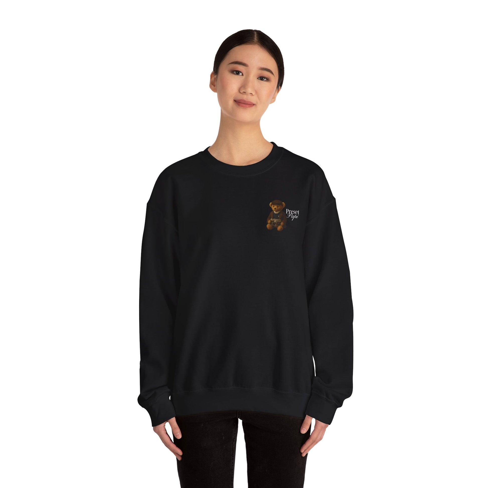 Preset Papi – Vintage Photographer Teddy Sweatshirt