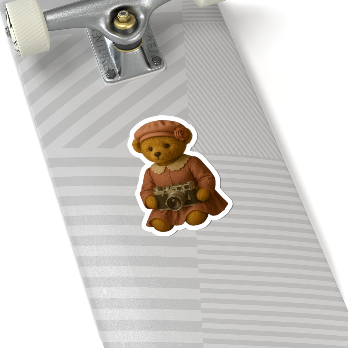 Preset Princess – Vintage Photographer Bear Sticker