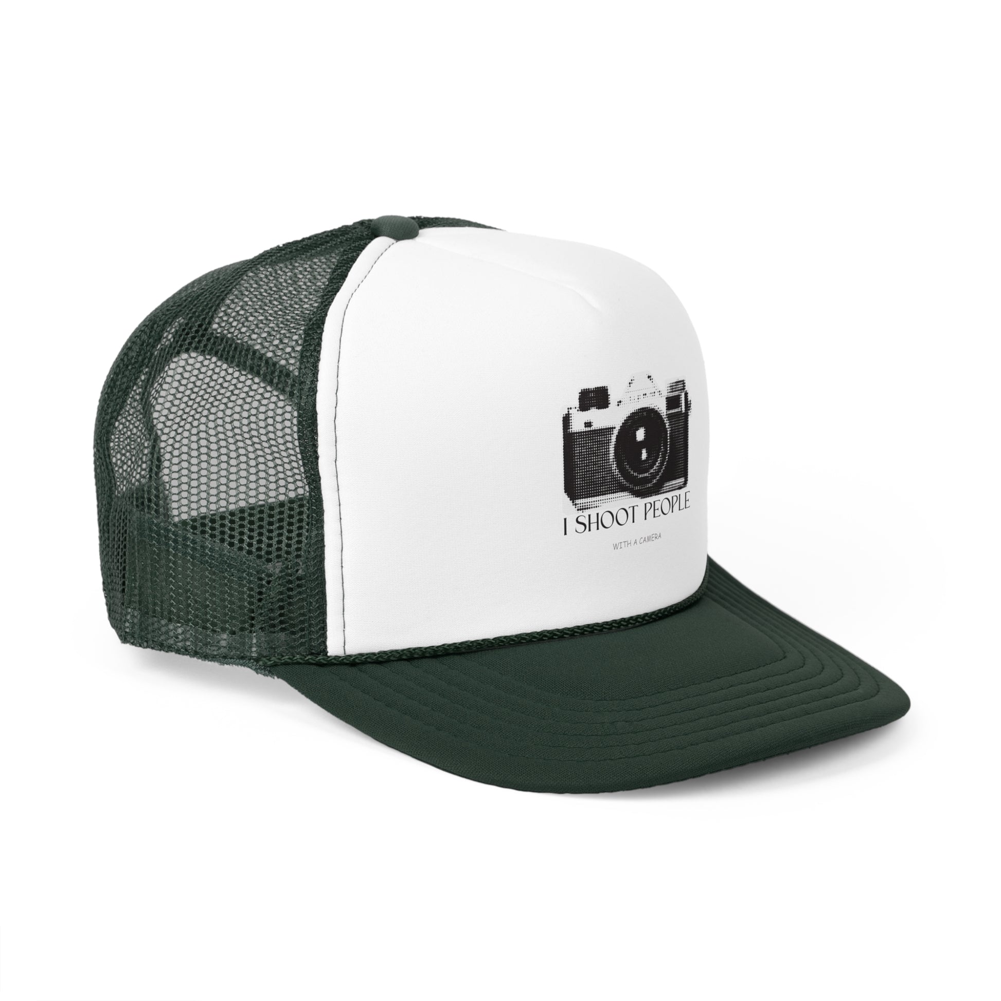 "I Shoot People (With a Camera)” – Funny Photographer Trucker Hat