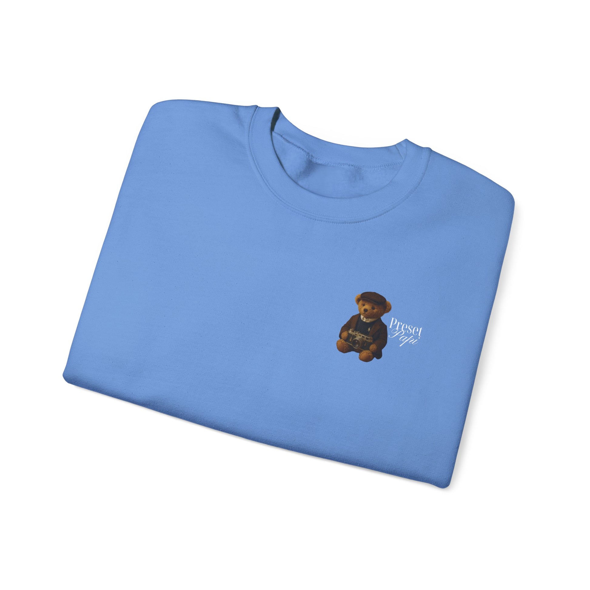 Preset Papi – Vintage Photographer Teddy Sweatshirt