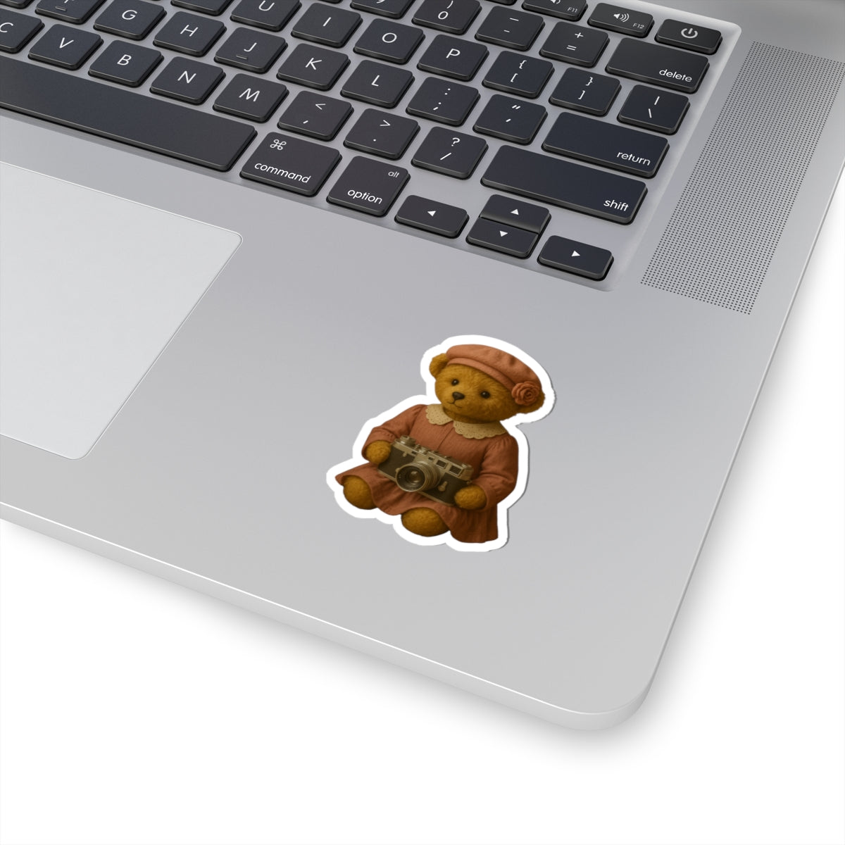Preset Princess – Vintage Photographer Bear Sticker