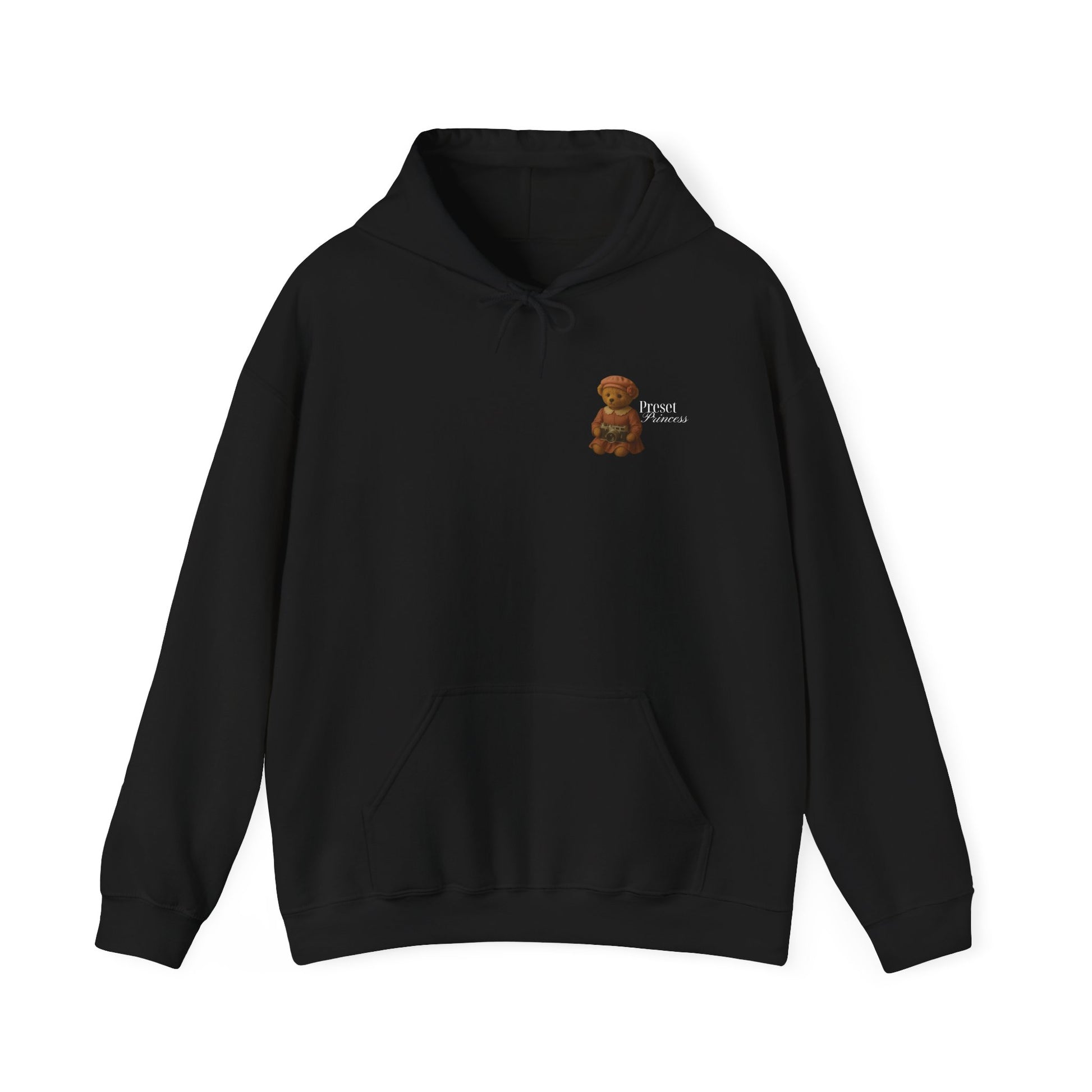 Preset Princess – Vintage Photographer Teddy Bear Hoodie