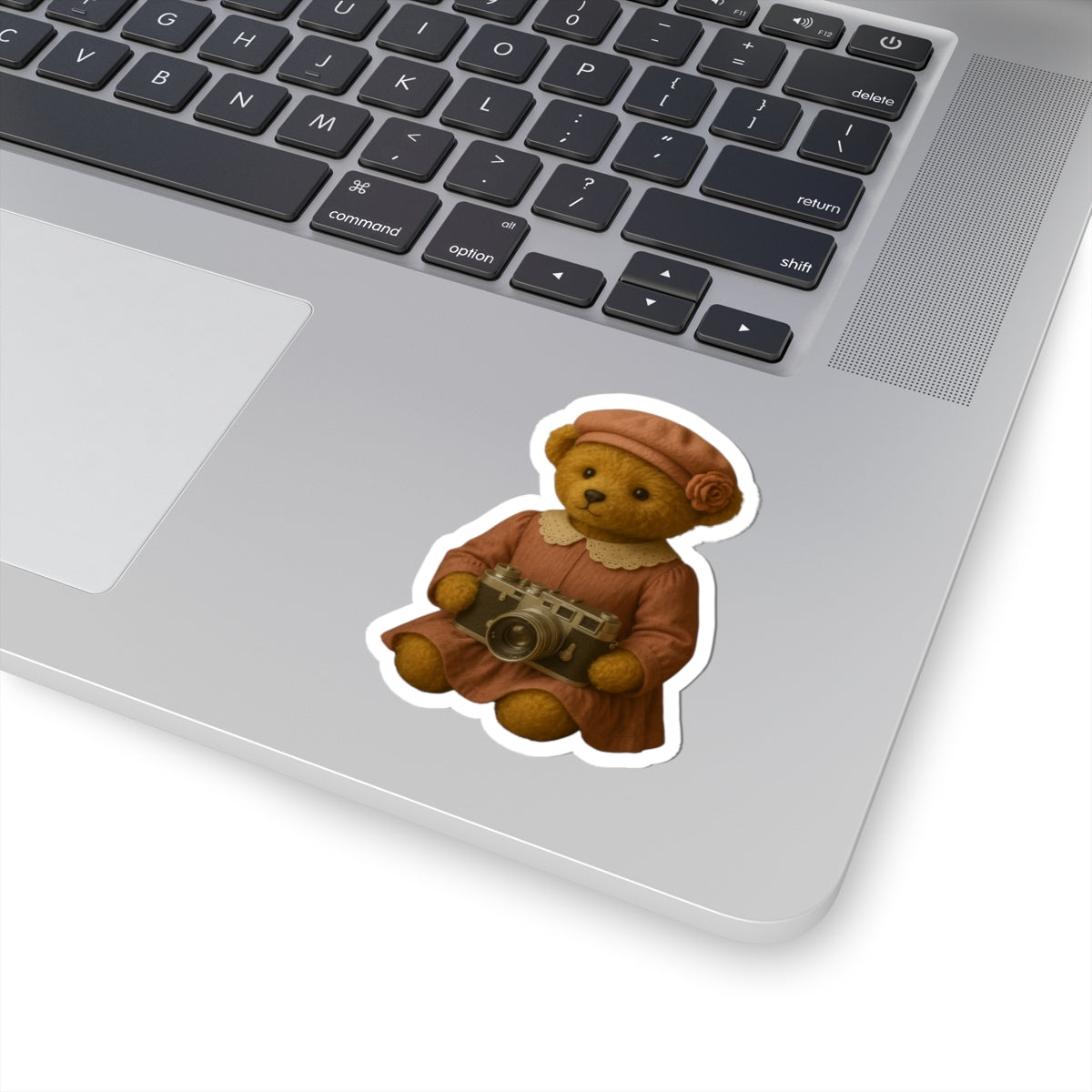 Preset Princess – Vintage Photographer Bear Sticker
