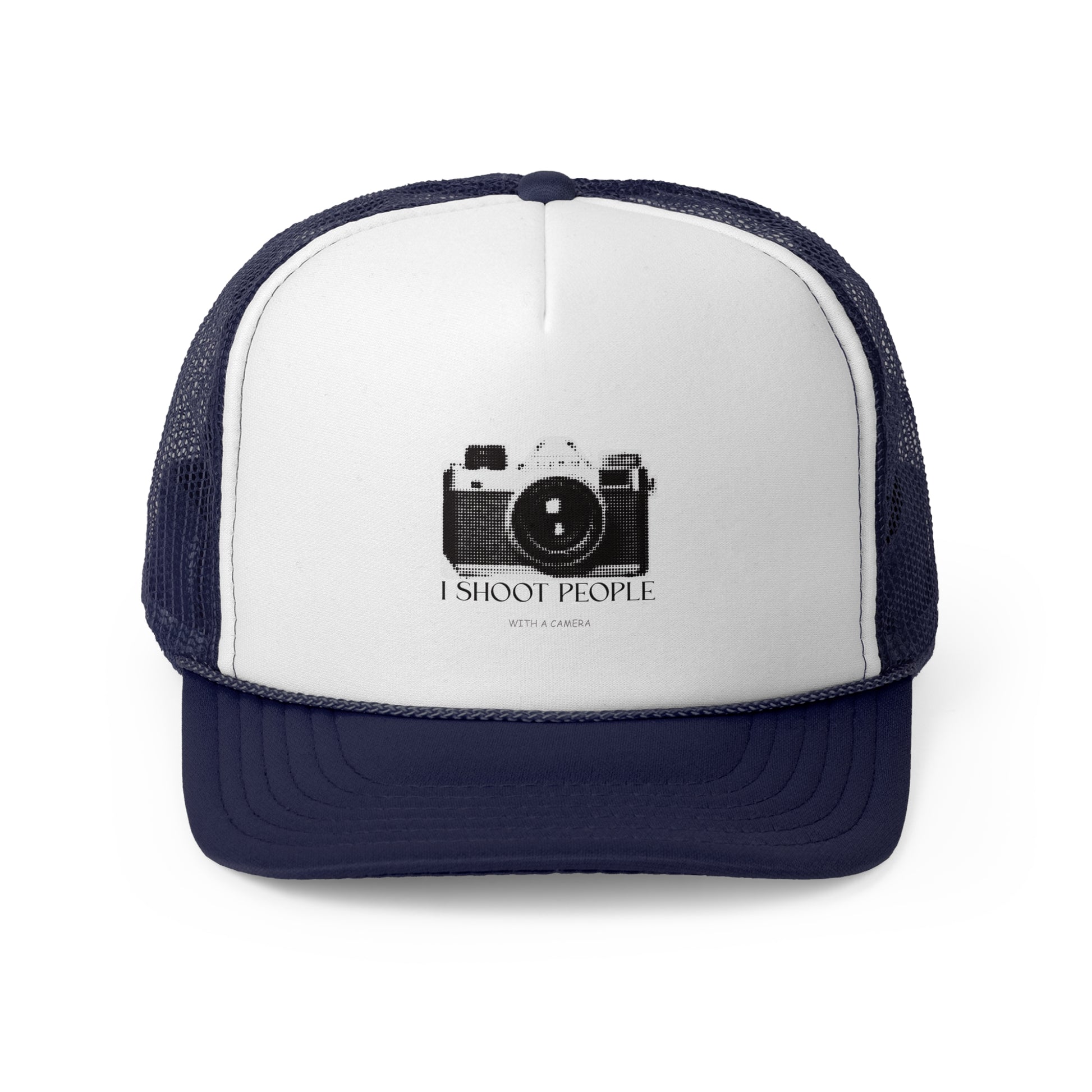 "I Shoot People (With a Camera)” – Funny Photographer Trucker Hat