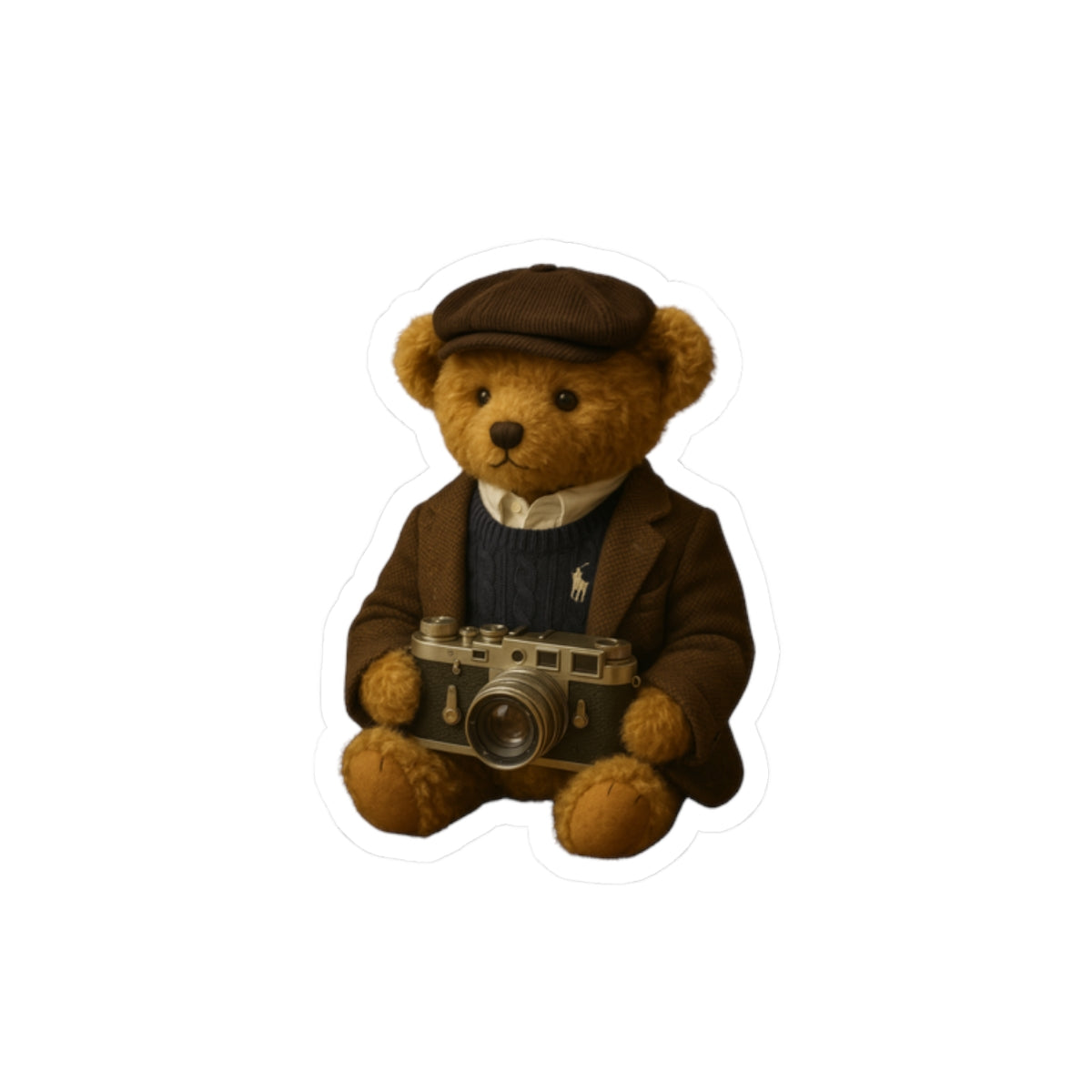 Preset Papi– Photographer Bear Aesthetic Sticker