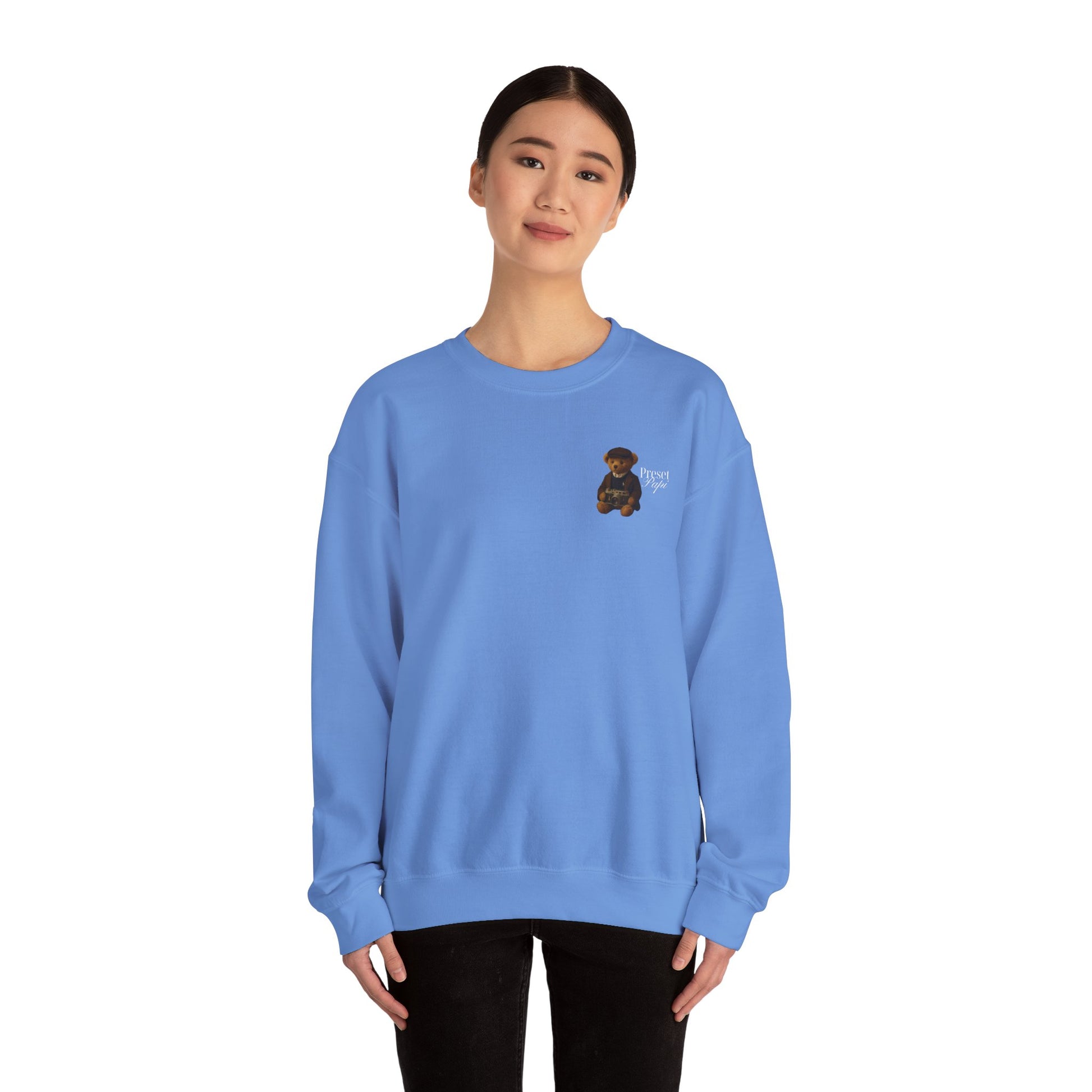 Preset Papi – Vintage Photographer Teddy Sweatshirt