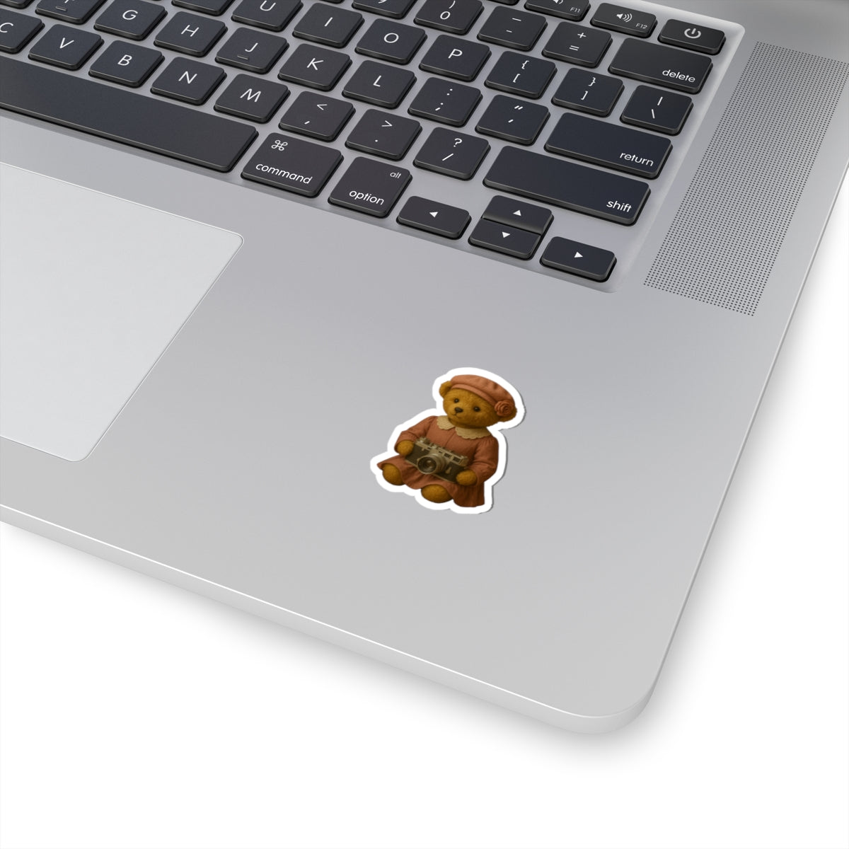 Preset Princess – Vintage Photographer Bear Sticker