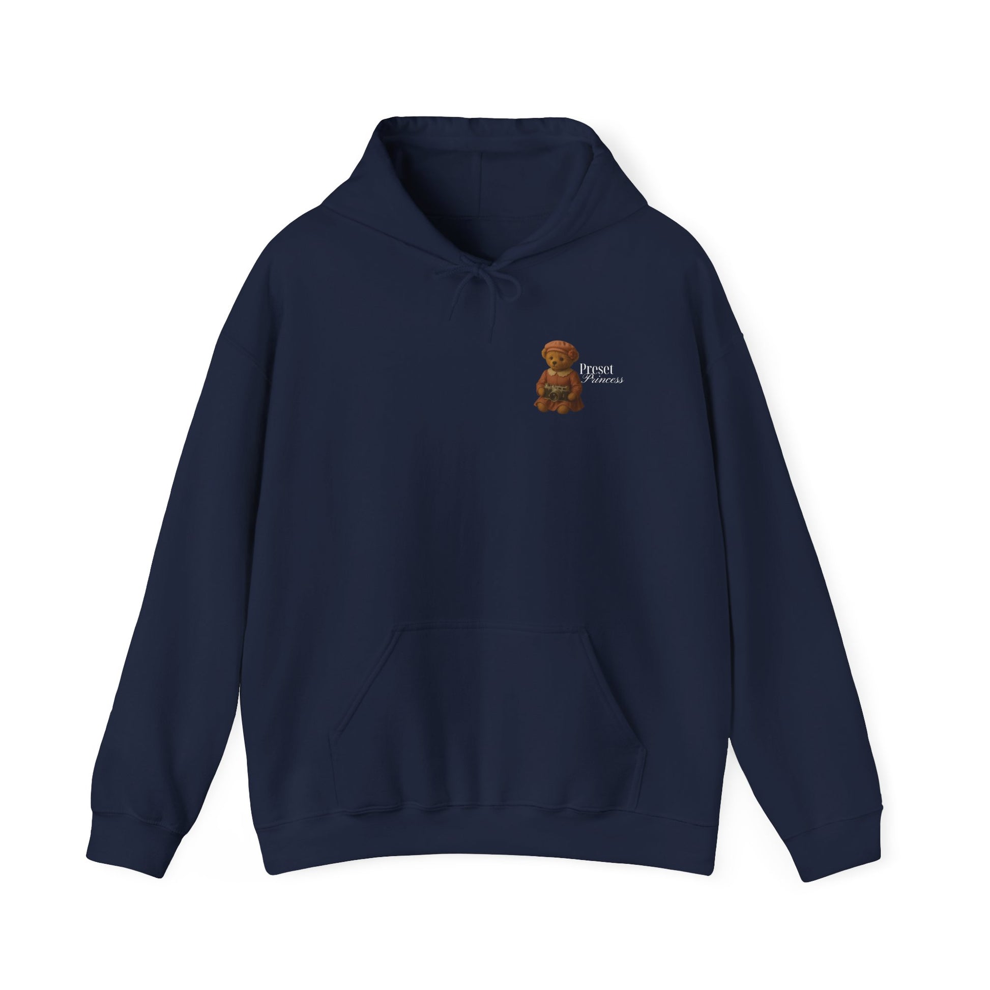 Preset Princess – Vintage Photographer Teddy Bear Hoodie