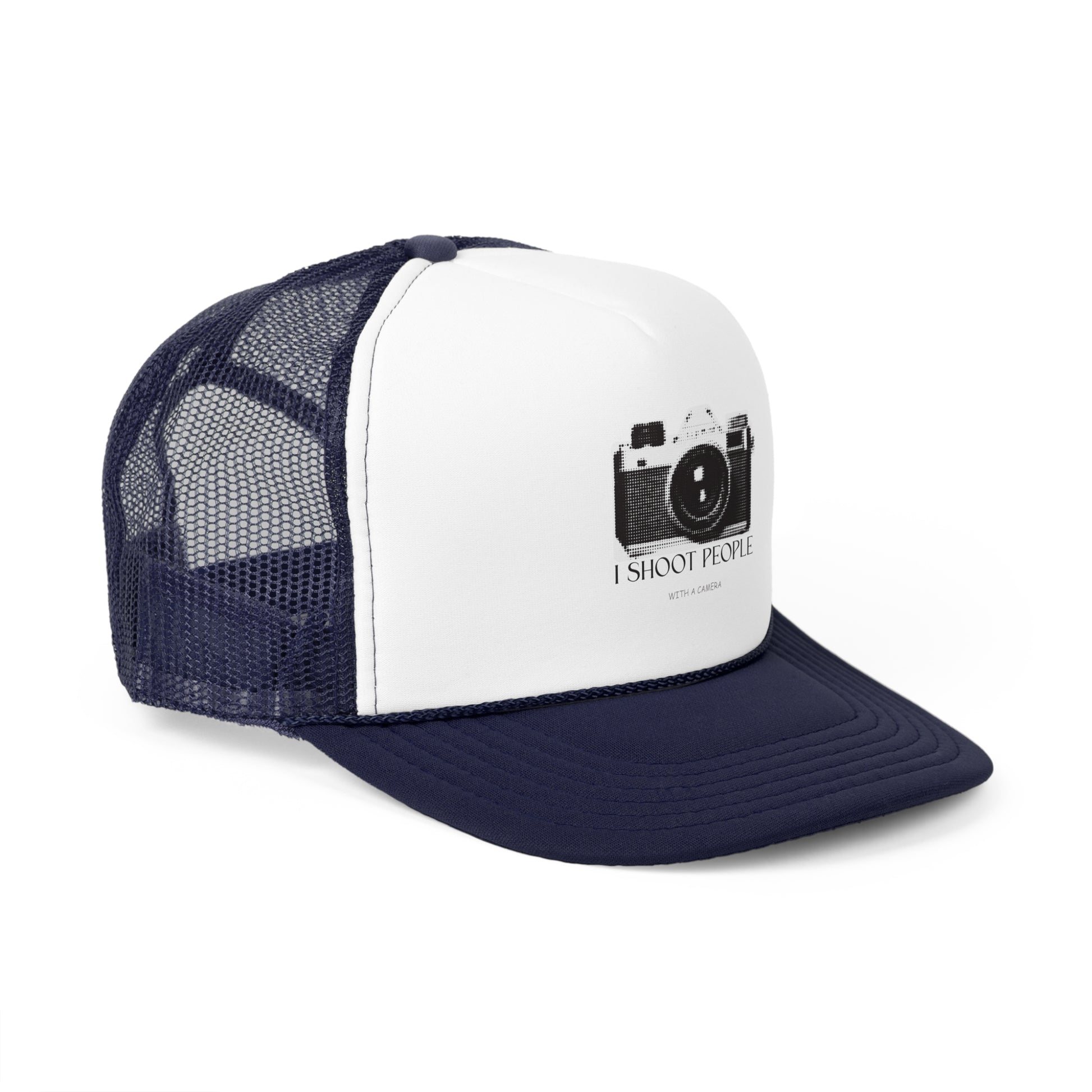 "I Shoot People (With a Camera)” – Funny Photographer Trucker Hat
