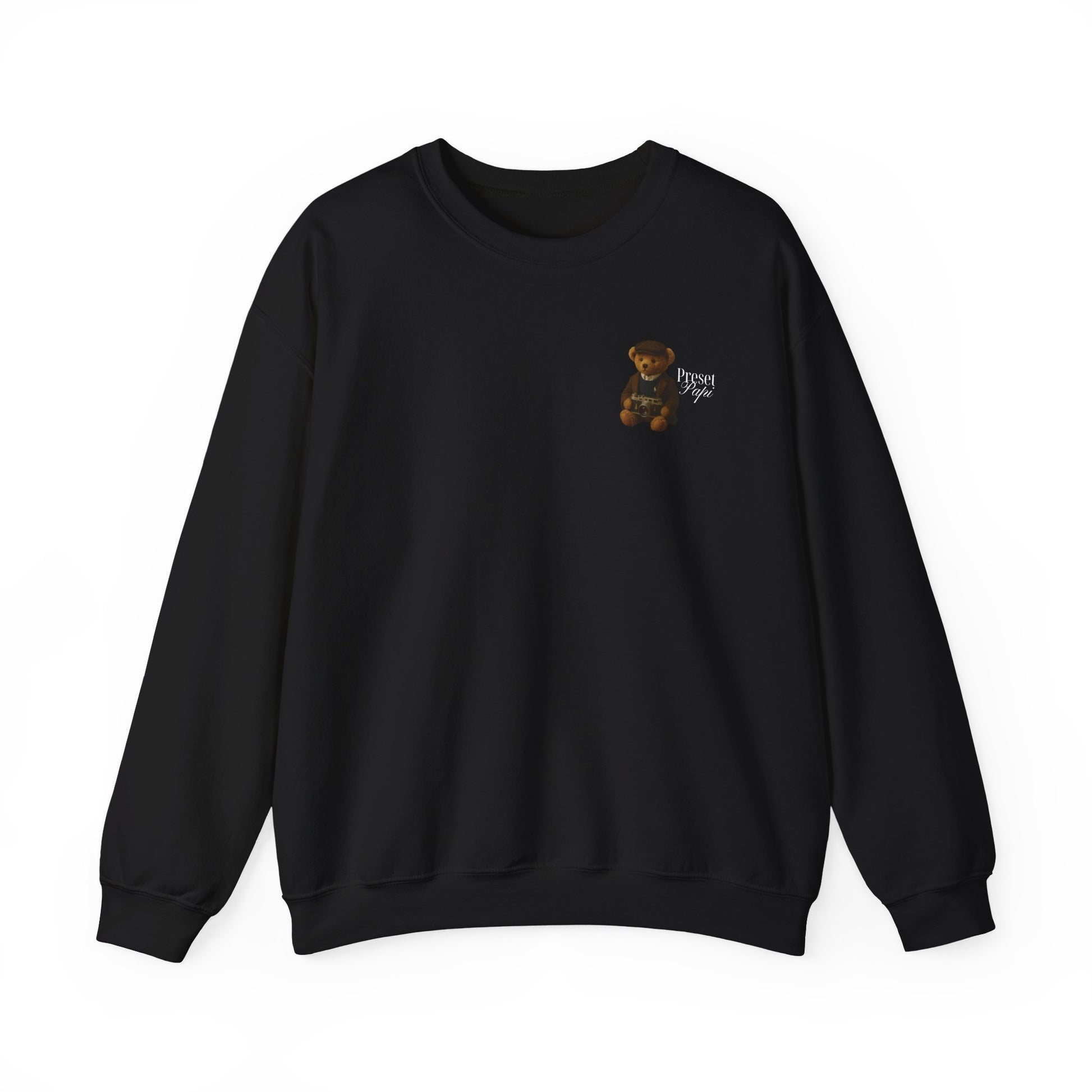 Preset Papi – Vintage Photographer Teddy Sweatshirt